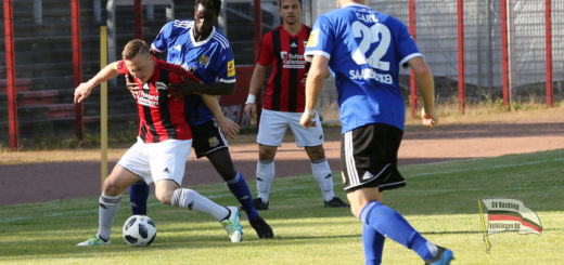 Spielszene aus dem Freundschaftsspiel gegen den 1. FC Saarbrücken (Foto J. Bennoit)