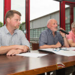 Chr. Sauer, W. Brenner und F. Ferdinand (Foto: Lux)