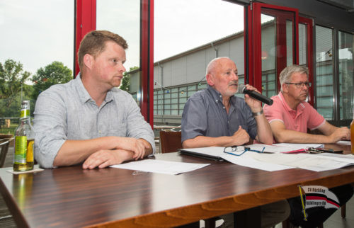 Chr. Sauer, W. Brenner und F. Ferdinand (Foto: Lux)