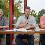 W. Brenner, C. Sauer, F. Ferdinand (Foto: Lux)